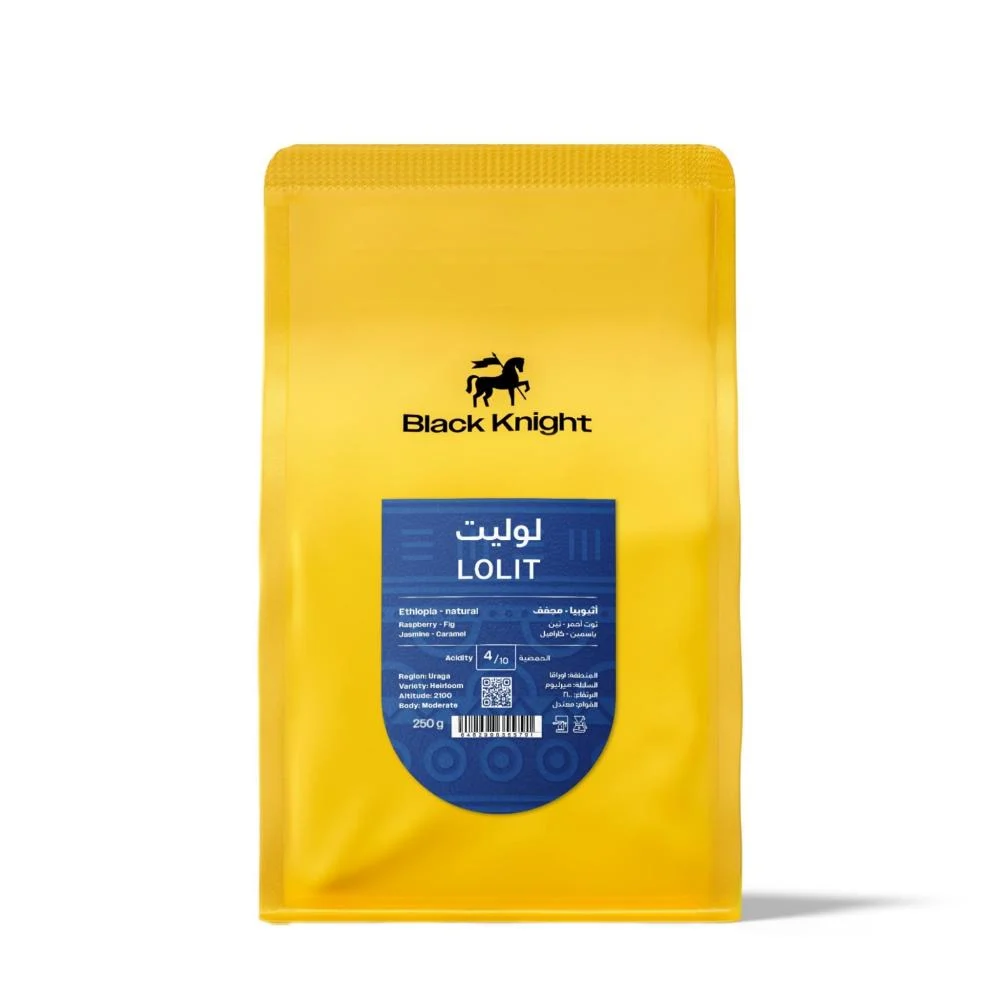 COFFEE BEAN BLACK KNIGHT ETHIOPIA LOULIT 250G 