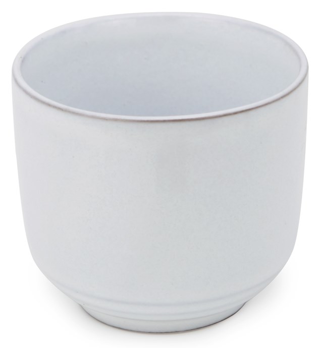 Coffee ceramic cup white 230ml e-01