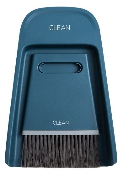 Coffee cleaning table brush kit blue