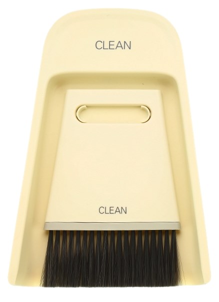Coffee cleaning table brush kit yellow