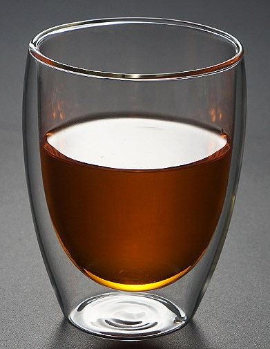 Coffee glass vaccum cup 350ml -KR011115