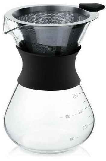 COFFEE REUSABLE FILTER WITH GLASS DRIP F901A