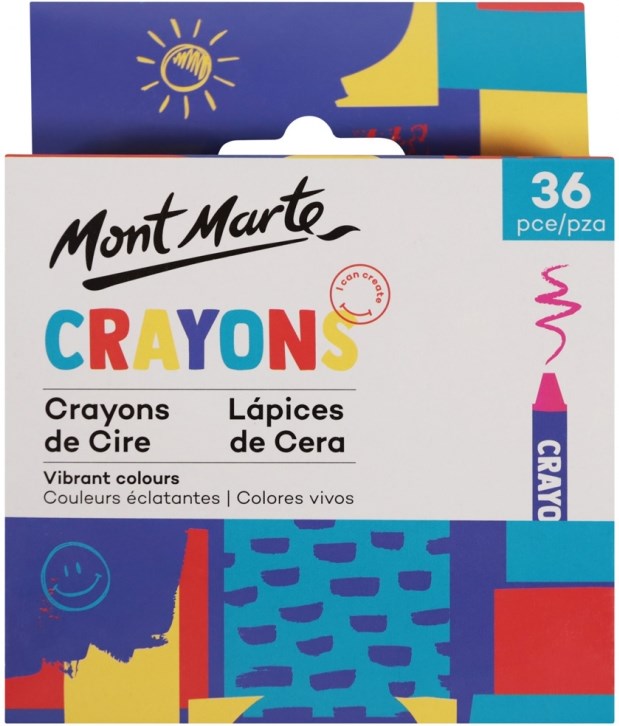 Mont marte crayons 36pc mmkc0201