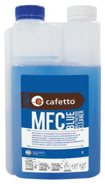Cafetto mfc blue milk frother cleaner