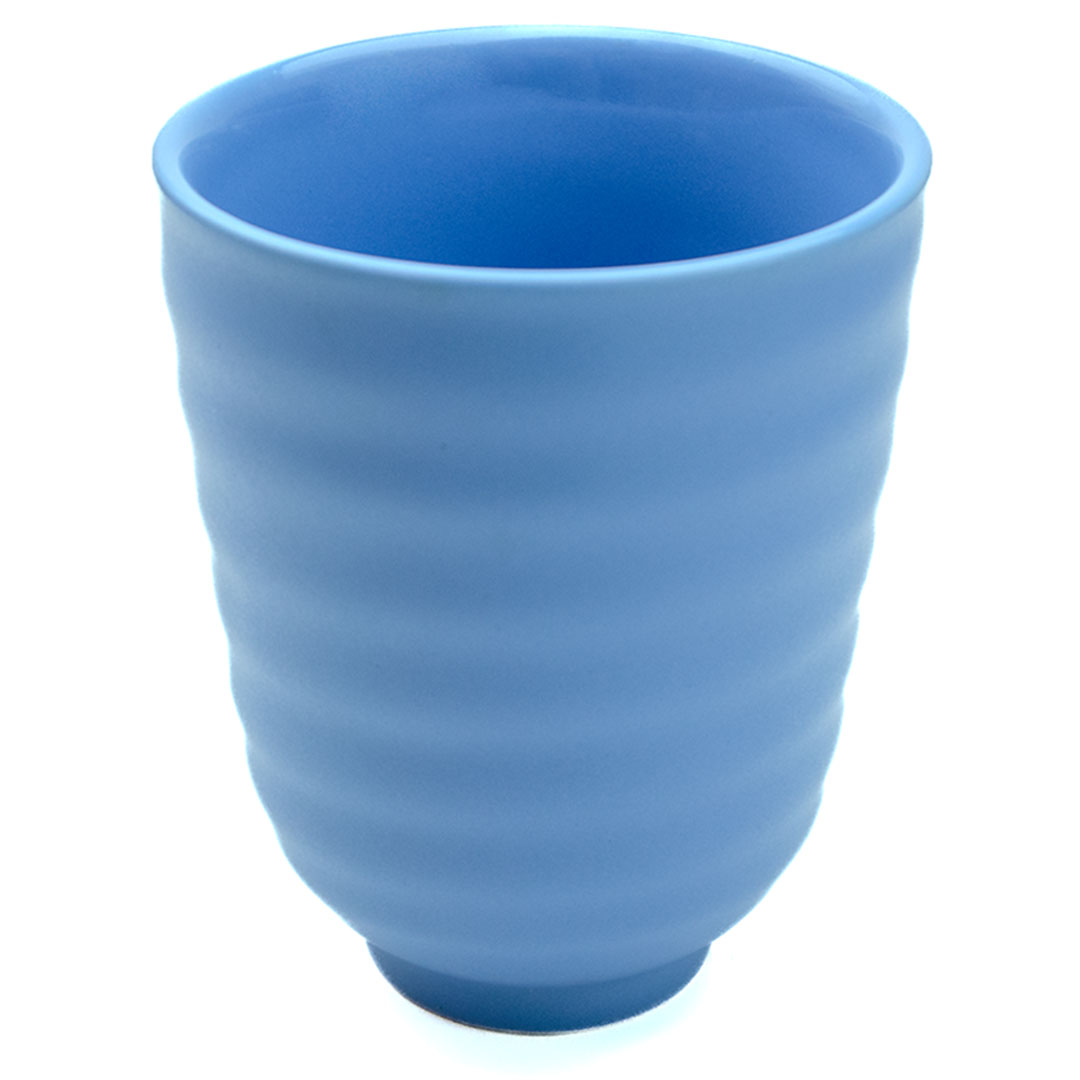Coffee ceramic cup blue f-023 220ml