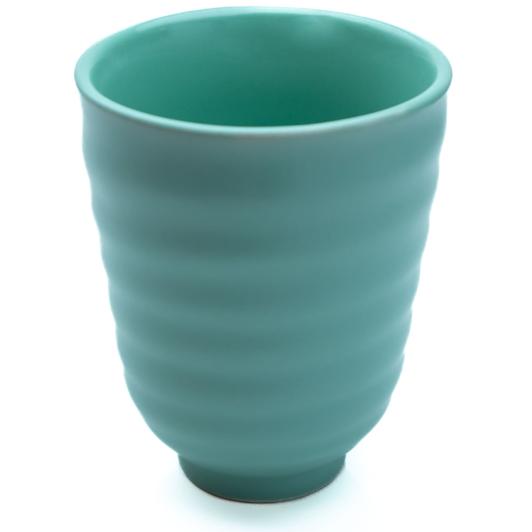 Coffee ceramic cup blue f-025 230ml