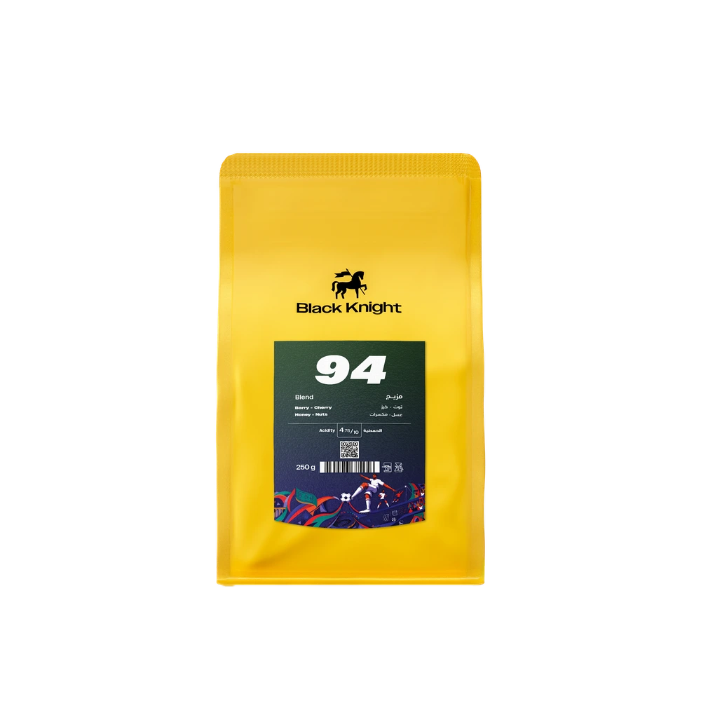 COFFEE BEAN BLACK KNIGHT 94 BLEND 250G