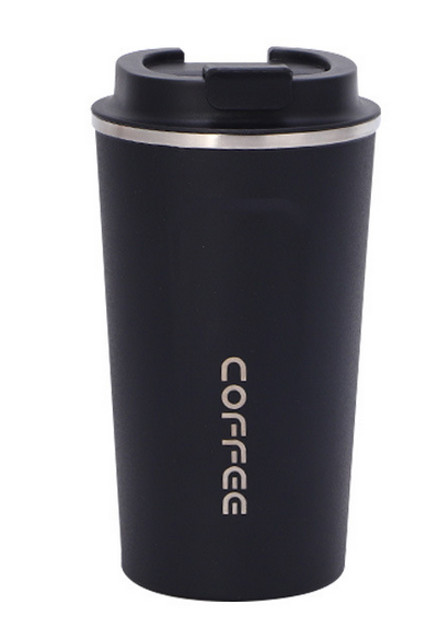 Coffee thermo cup ss304 380 ml black