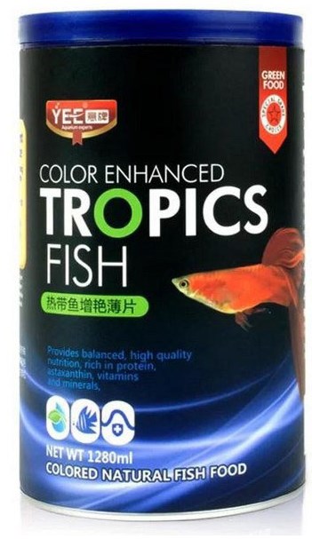 Aquarium fish food tropical fish flakes 200g-KR120129