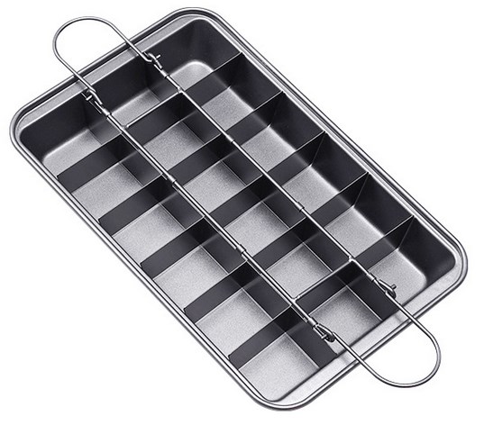 Cake brownies oven plate tray gray