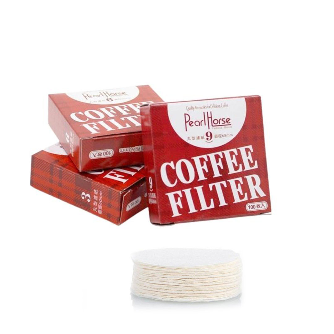 Coffee paper filter round no.6 100pcs