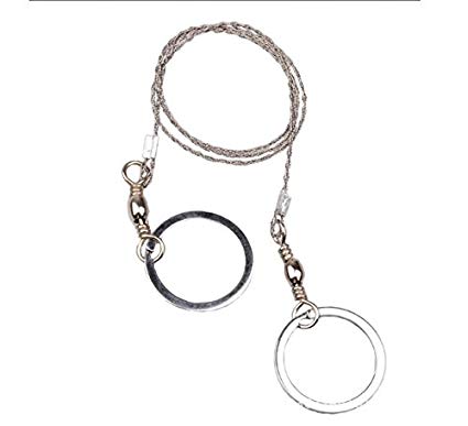 SAW WIRE METAL HANDLE