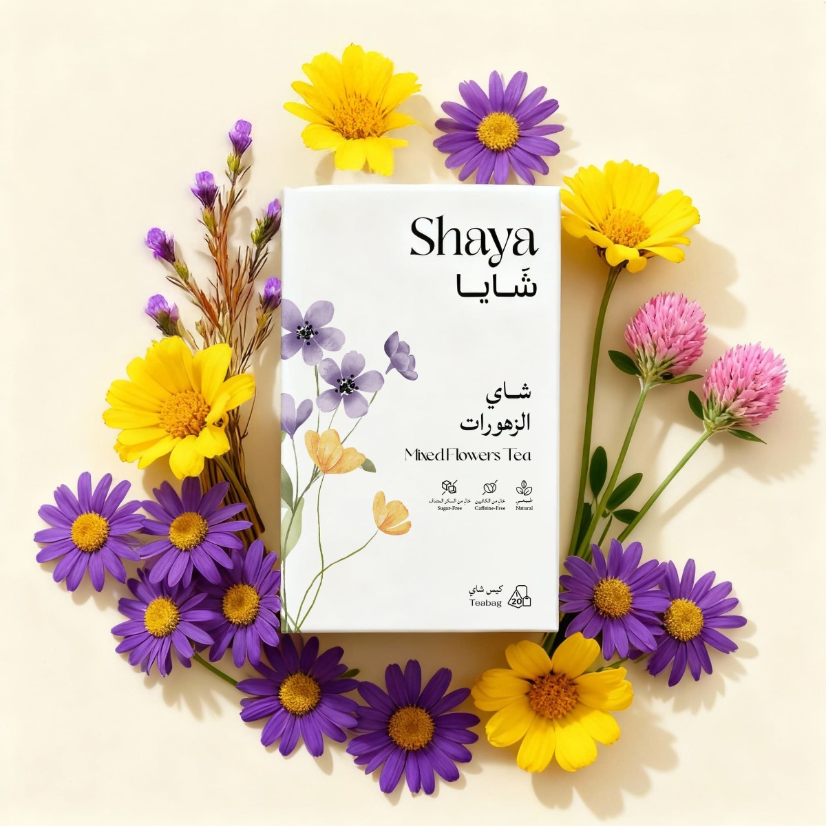 SHAYA MIXED FLOWERS 20 BAGS