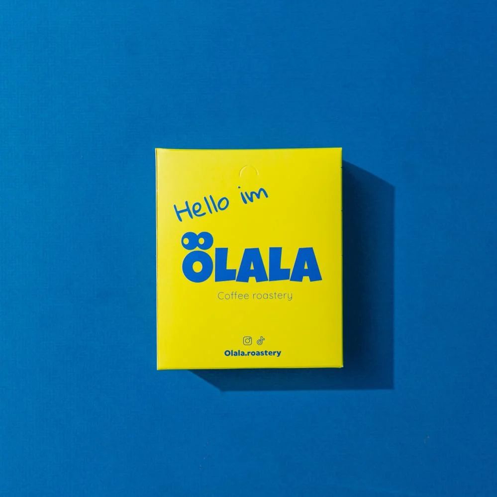 COFFEE BEAN BOX OLALA ROSA 5 ENVOLOPS