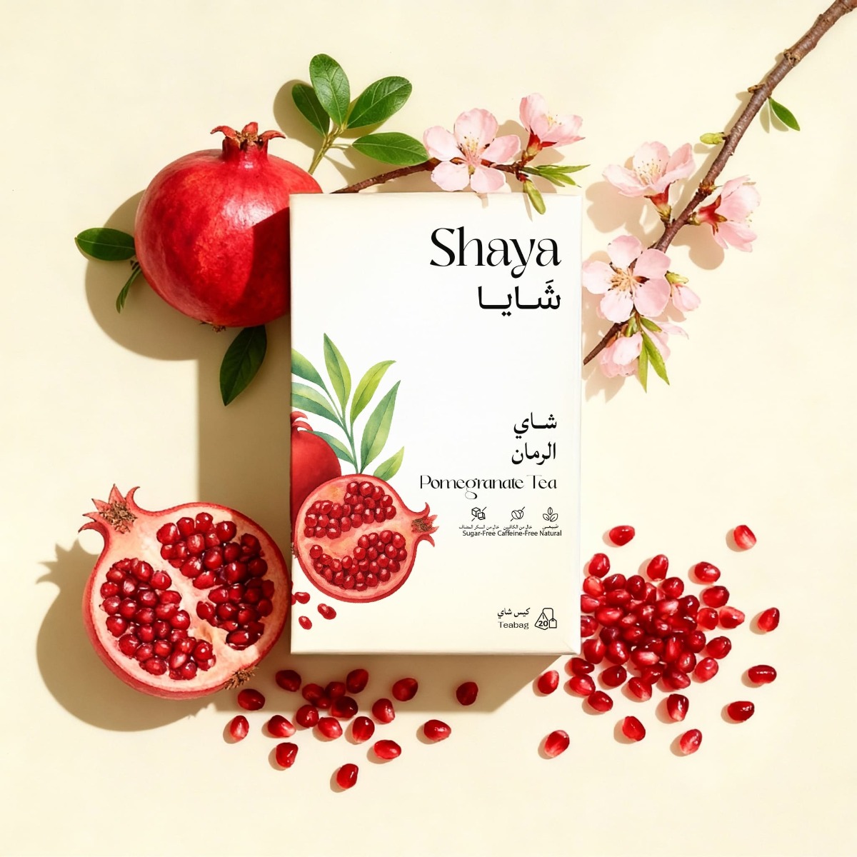 SHAYA POMEGRANATE TEA 20 BAGS