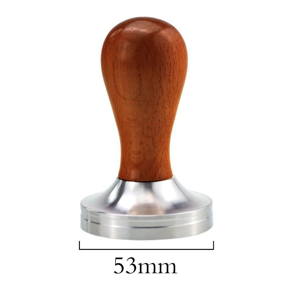 Coffee tamper wooden 53mm