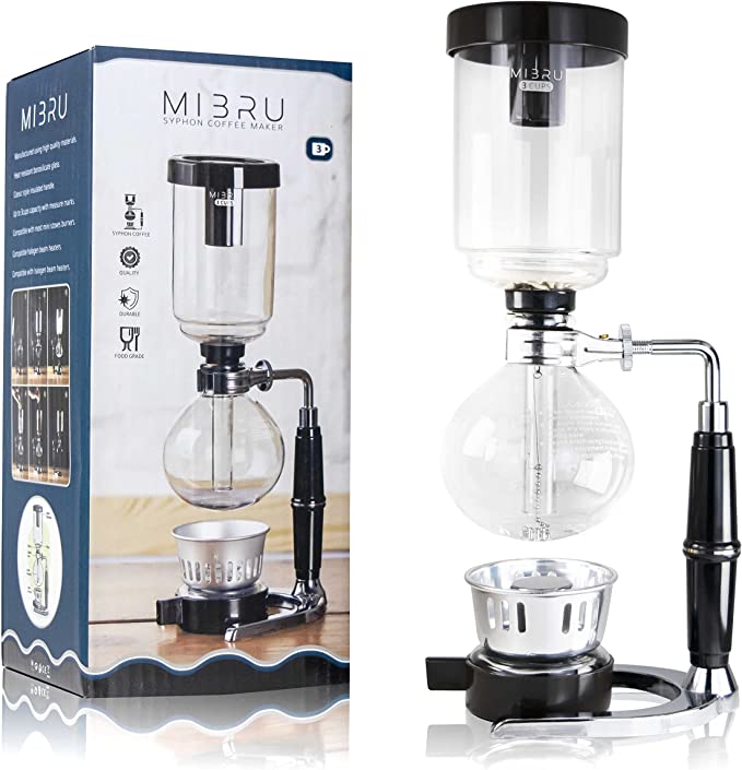 Coffee and tea syphon 3cup bt-3