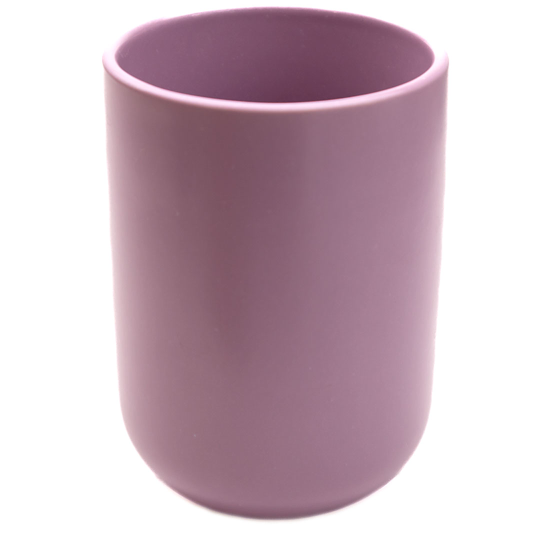 Coffee ceramic cup purple f-028 285ml