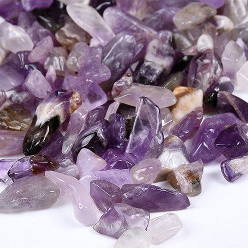 Resin art natural stone purple 50g
