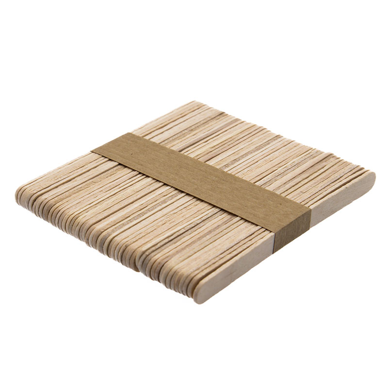 Resin art set of 50 bamboo wood craft sticks 11.5cm-AR010153