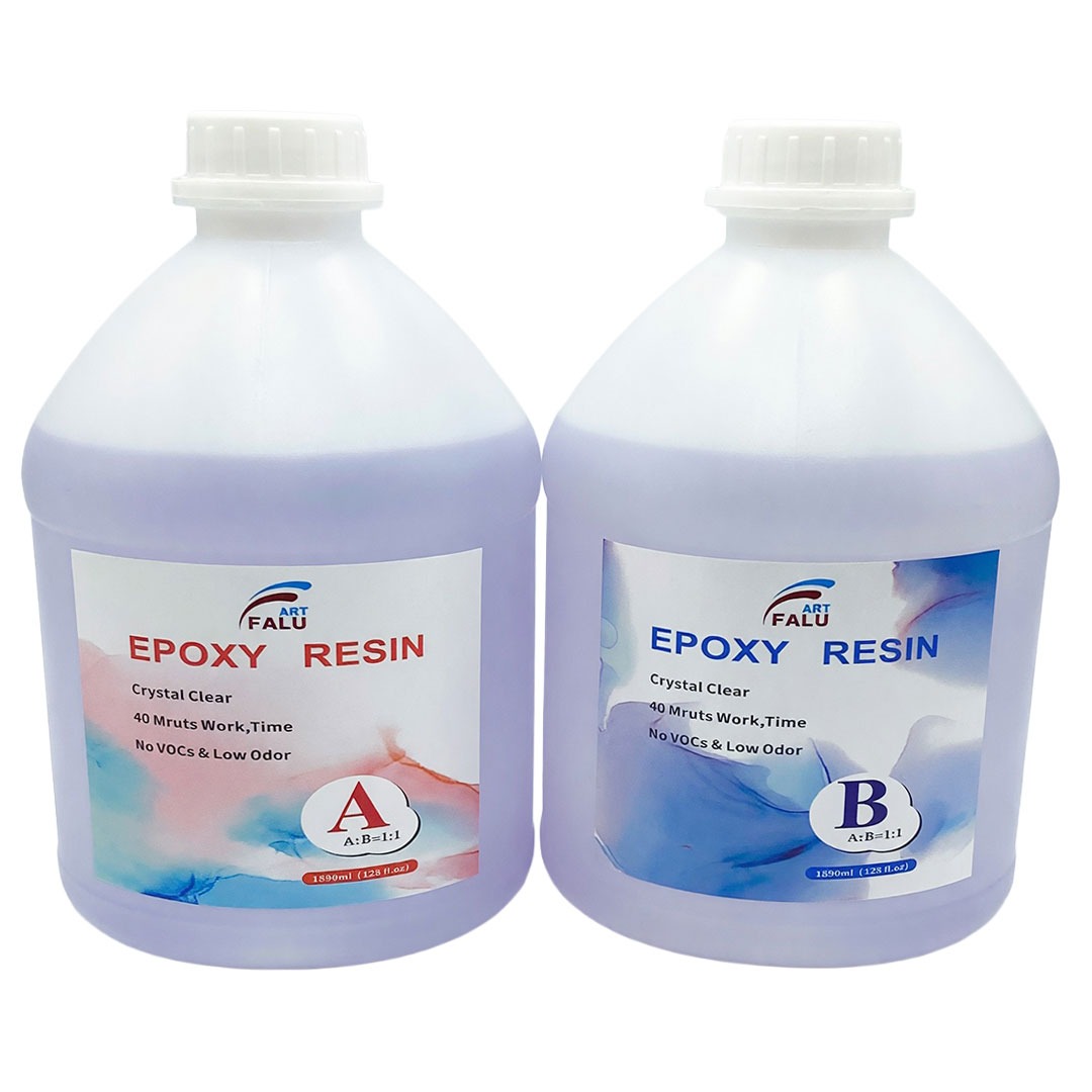 Resin art transparent epoxy resin 3.78l 1:1 ratio-AR010171