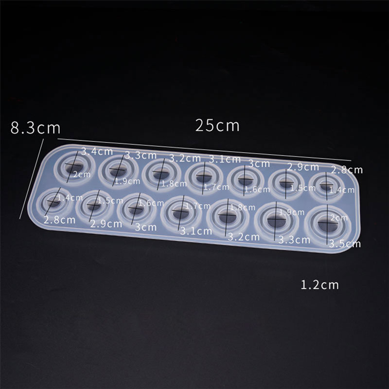 Resin art rings silicone mold F-569-AR010185