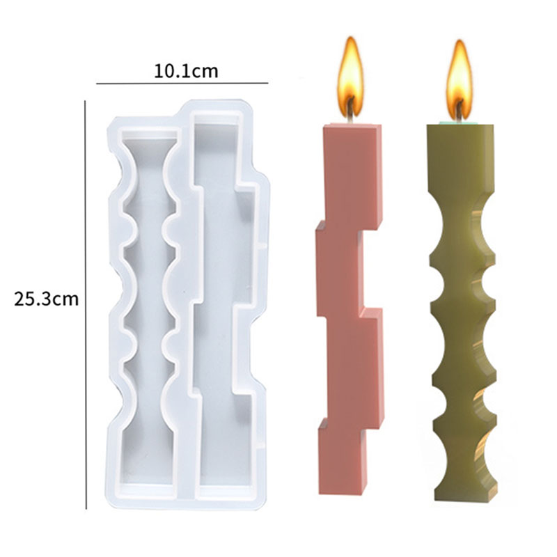 Resin art candles silicone mold F-610-AR010219