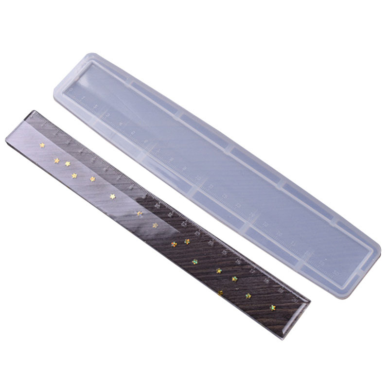 Resin art ruler silicone mold F-612
