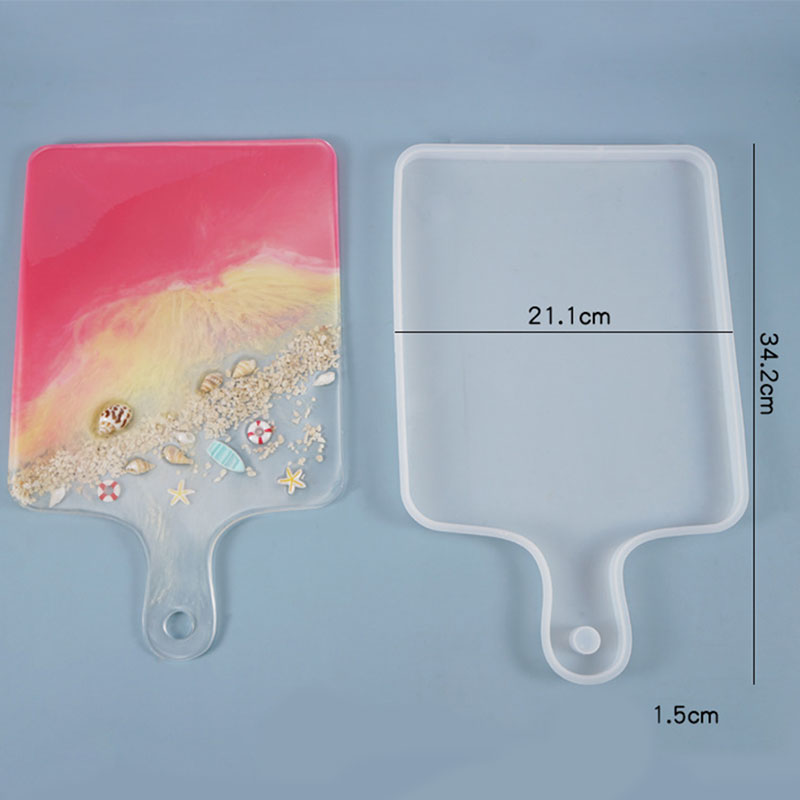 Resin art serving tray silicone mold F-621-AR010227