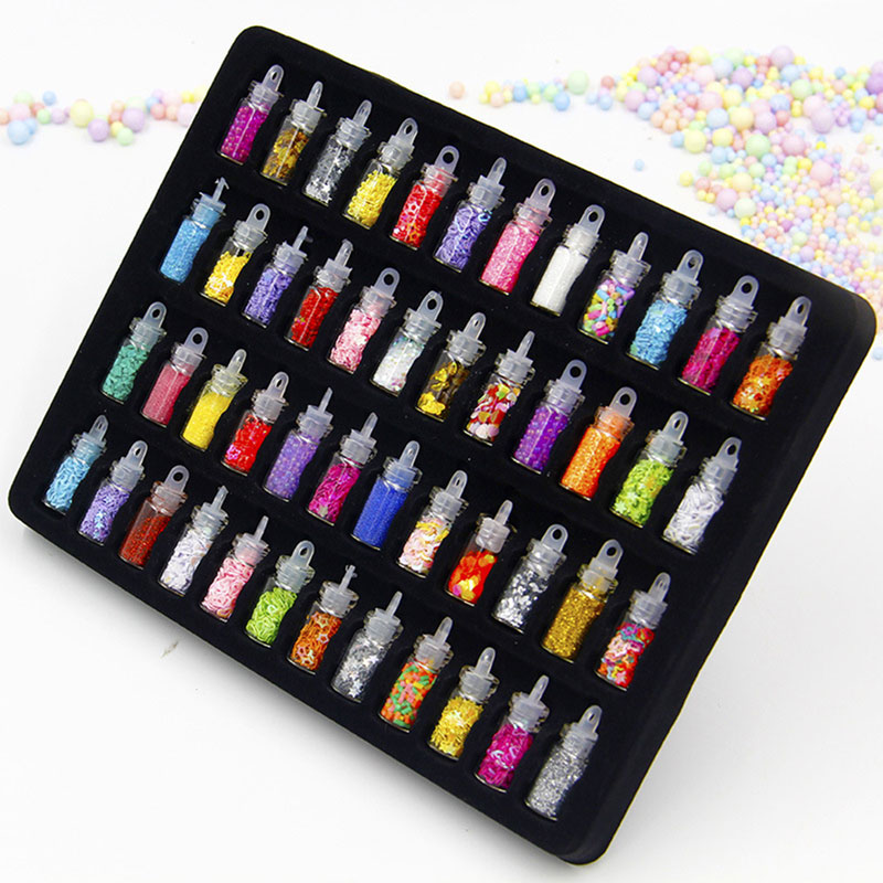 Resin and nails art particle set of 48 types g-291-AR010253