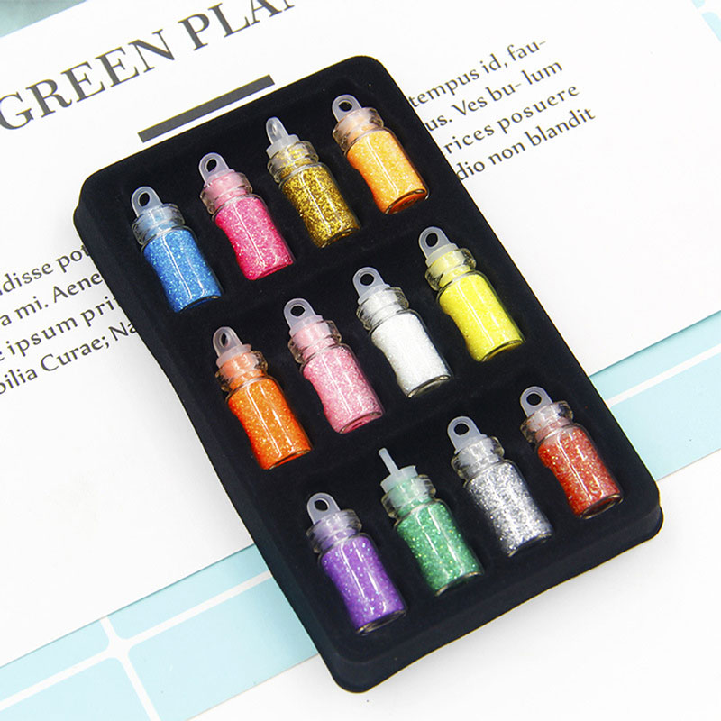 Resin and nails art particle set of 12 types g-294-AR010256