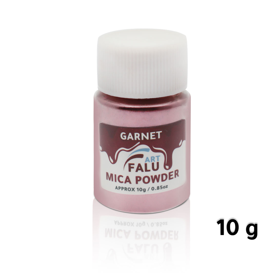 Falu Art Mica powder 10G for resin and candle and soap - garnet-AR010326