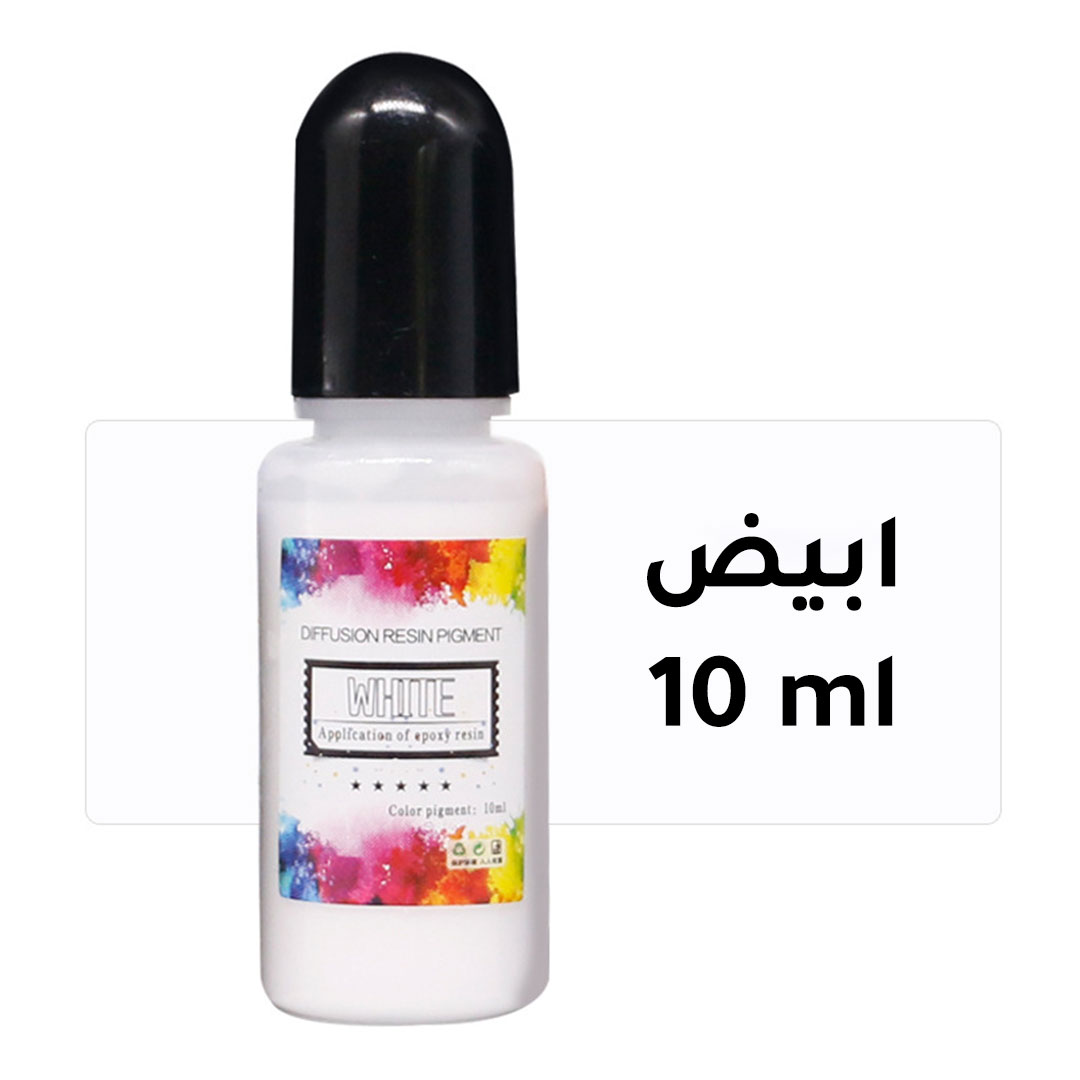 Resin are alcohol 3d color 10ml white-AR010287