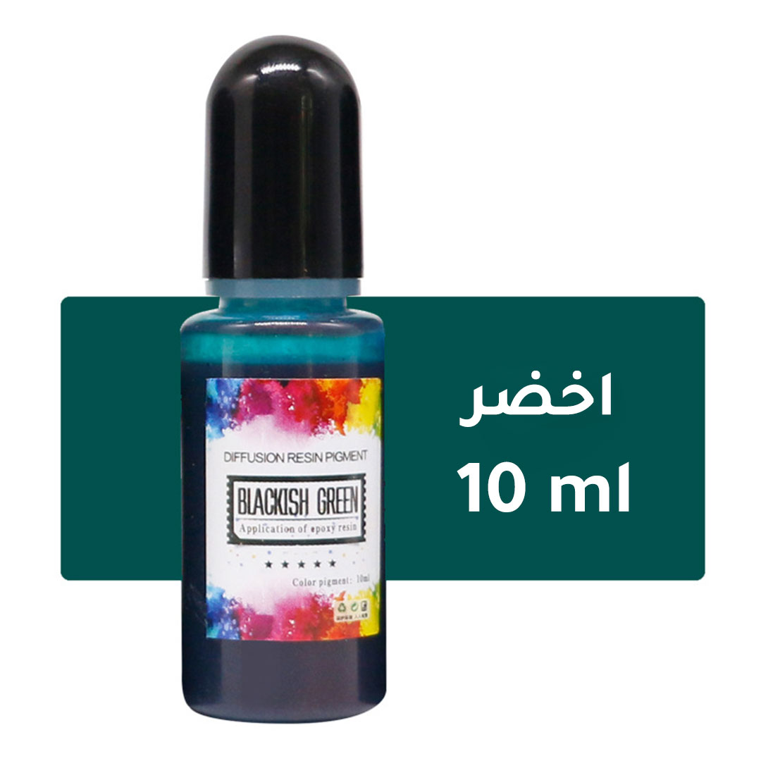 Resin are alcohol 3d color 10ml green-AR010288