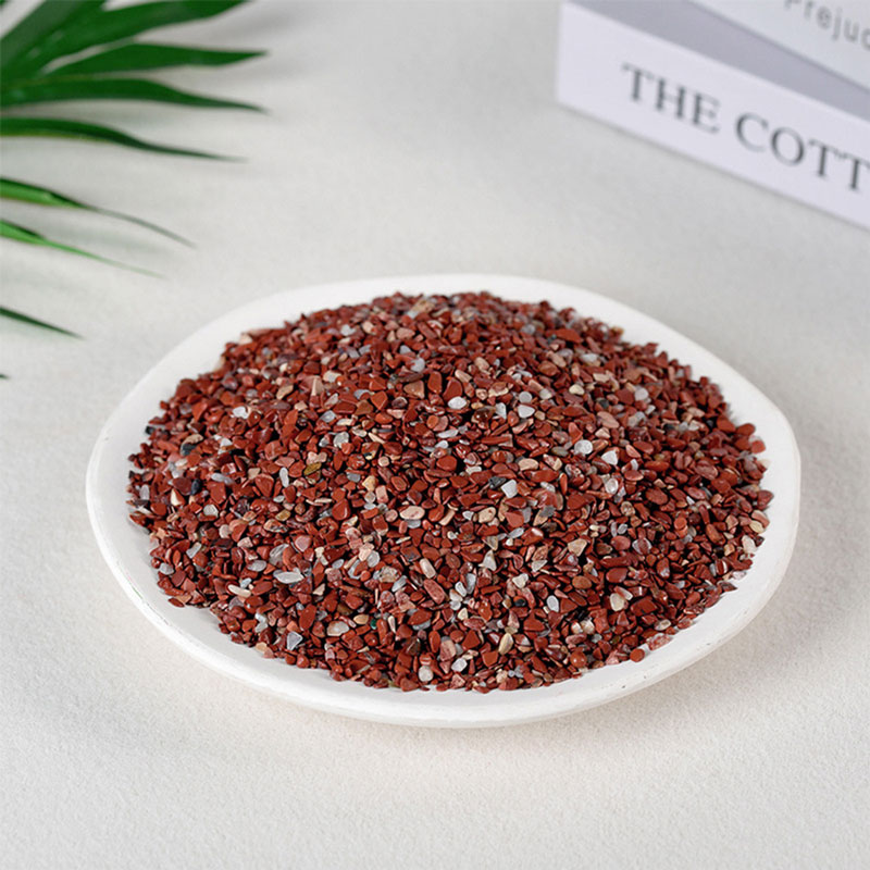 احجار يشب طبيعية مصقولة 100 جرام  مقاس 3-5 مم-AR010348