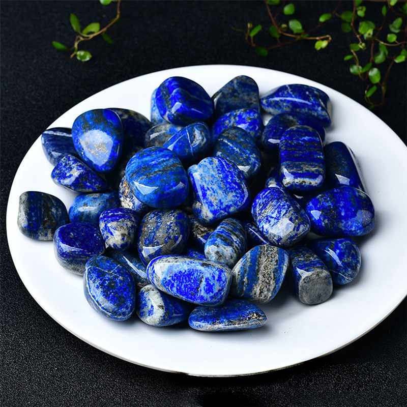 Polished natural stones Lapis Lazuli polished 2-3cm/100g