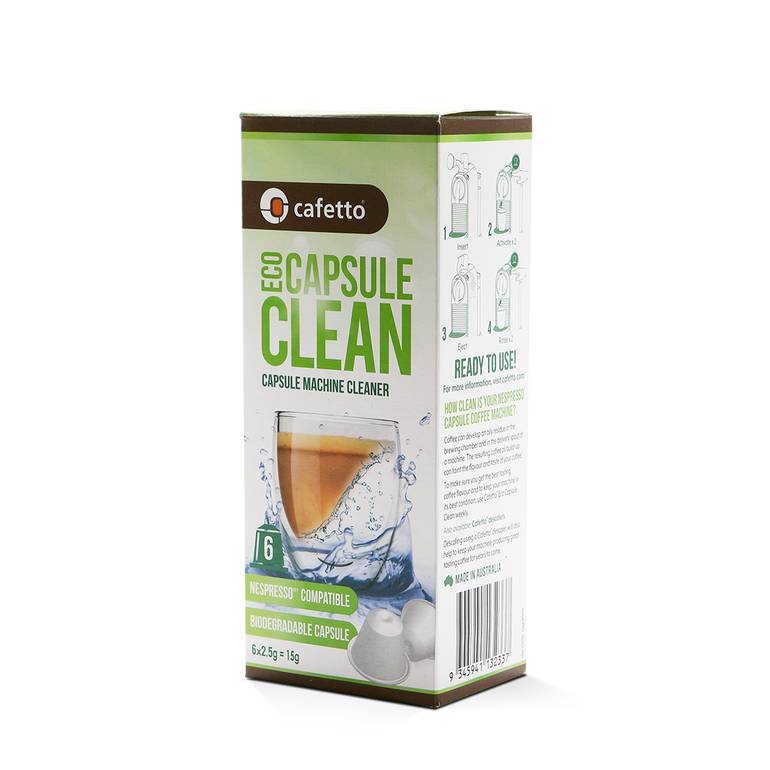 CAFETTO ECO CAPSULE CLEAN 6X2.5G