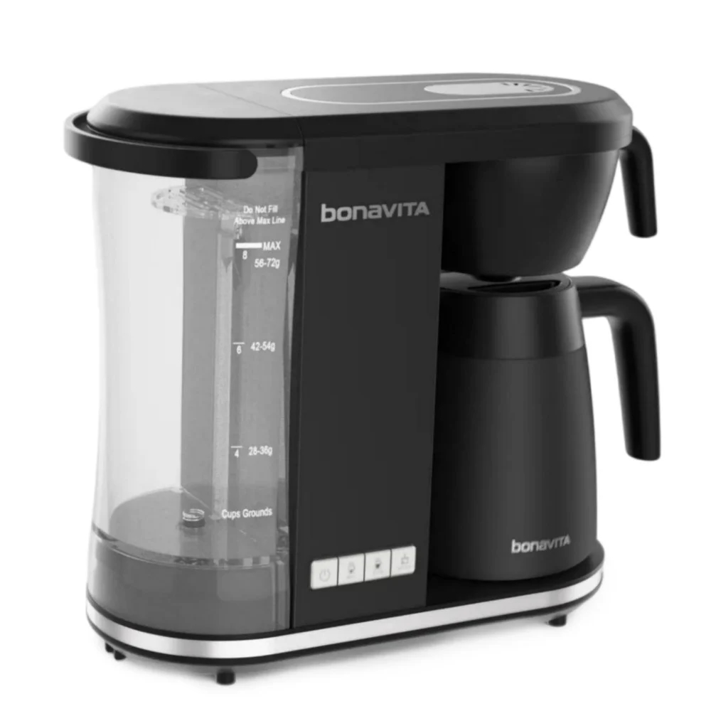 BONAVITA 8-CUP  CONNOISSEUR ONE-TOUCH COFFEE BREWER