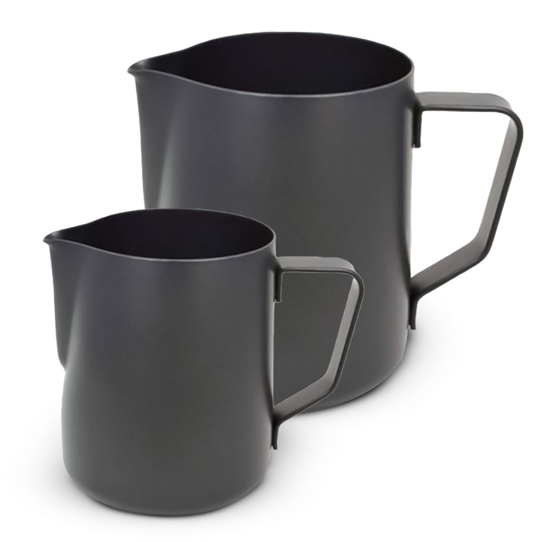 Coffee milk pitcher black multi-size