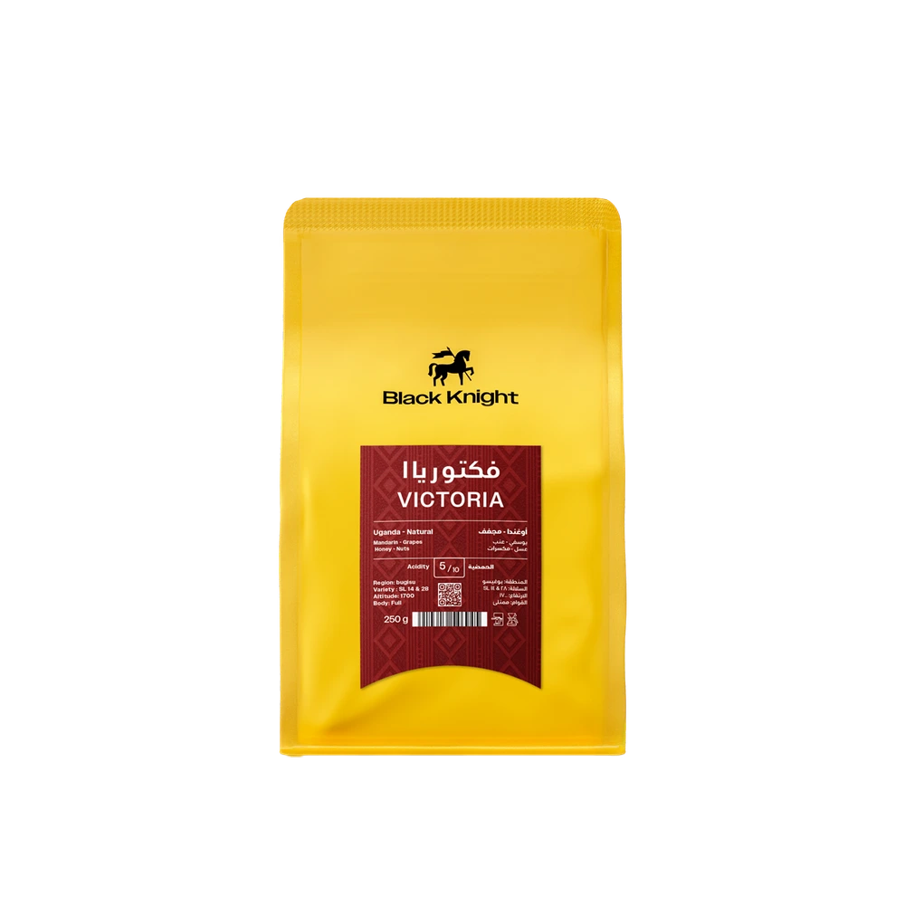 COFFEE BEAN BLACK KNIGHT VICTORIA UGANDA 250G