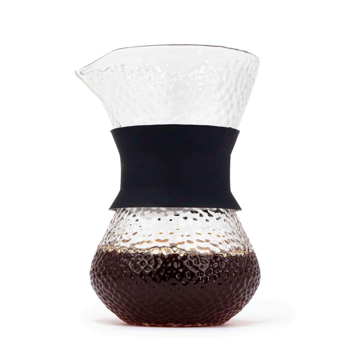 Coffee frost glass drip pot 200ml