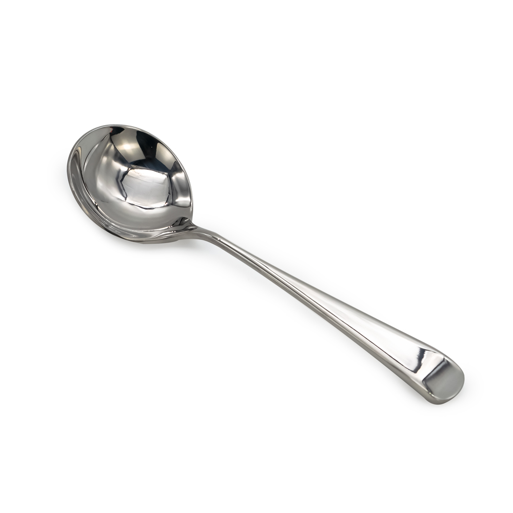 Coffee barista cupping spoon silver