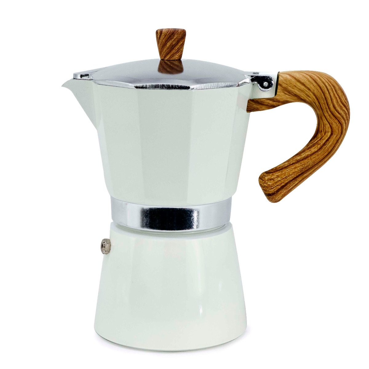 Coffee moka pot coffee maker 300ml white