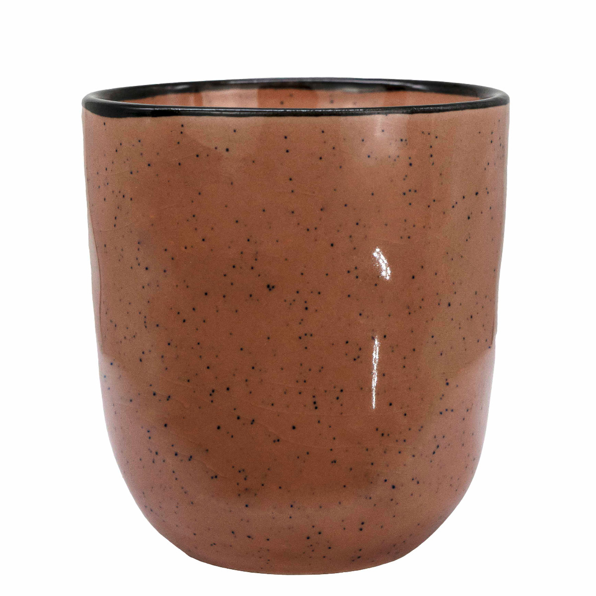 Coffee ceramic cup pink f-019 210ml