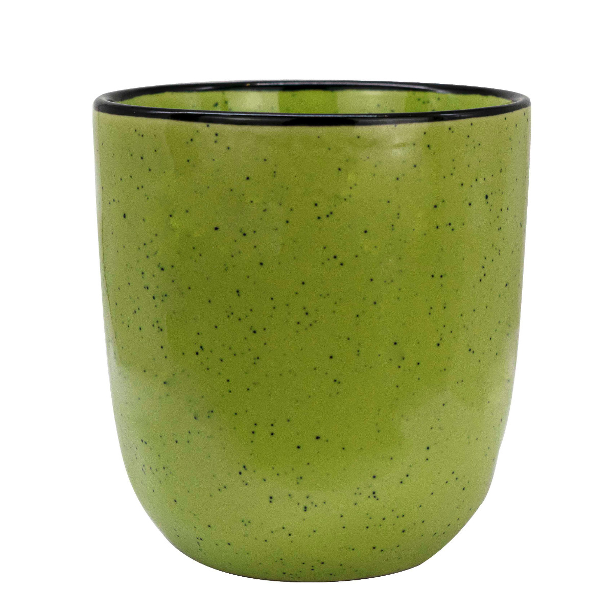 Coffee ceramic cup green f-021 210ml