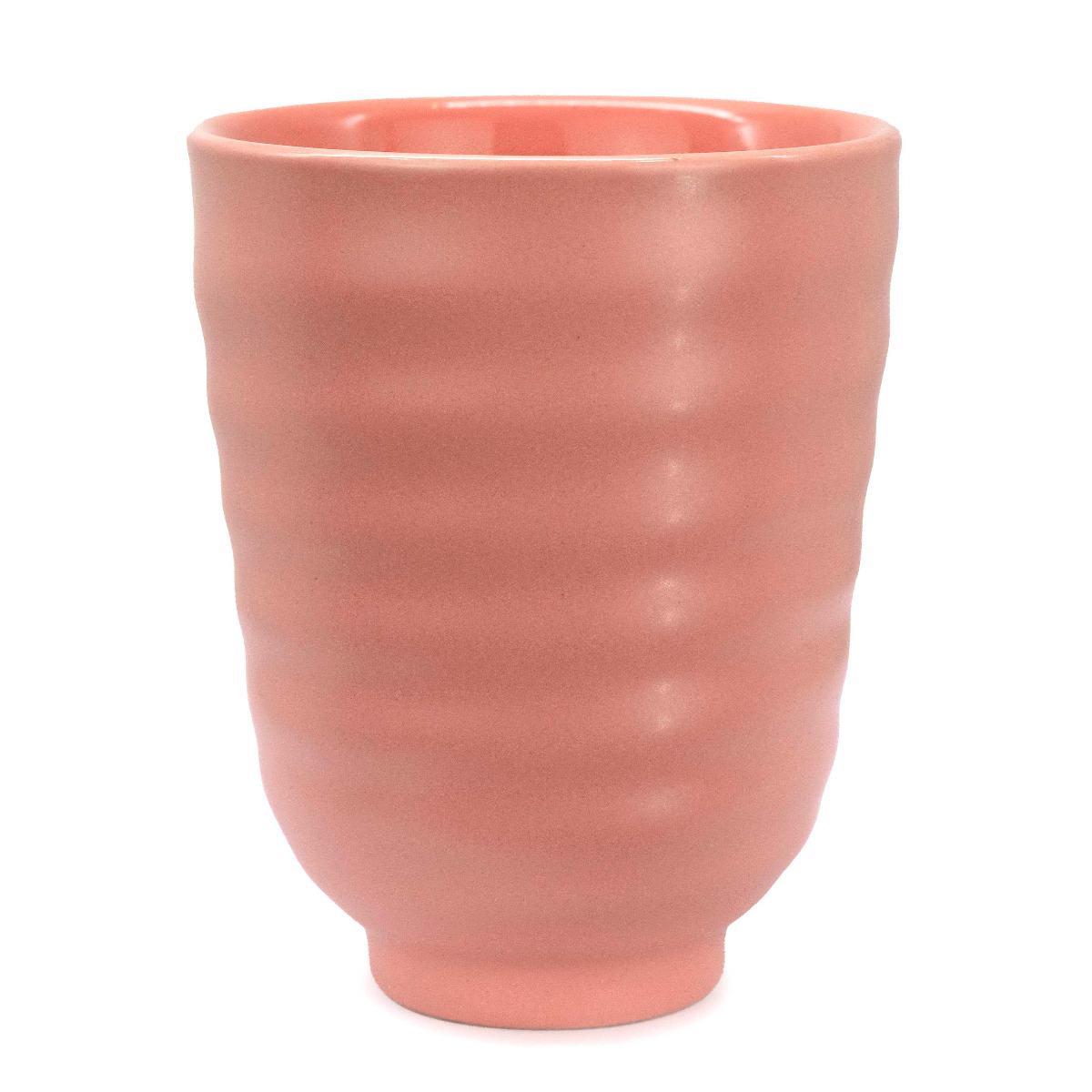 Coffee ceramic cup pink f-024 210ml