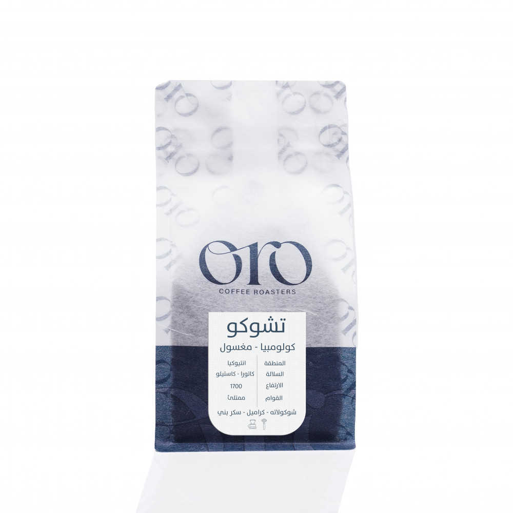 COFFEE BEAN ORO COLOMBIA CHOCO 250G