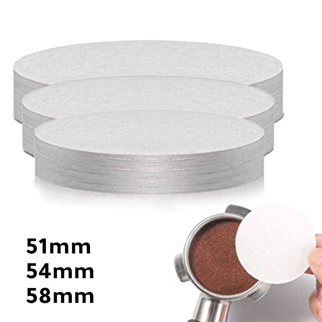 Coffee espresso paper filter white100w multi-size