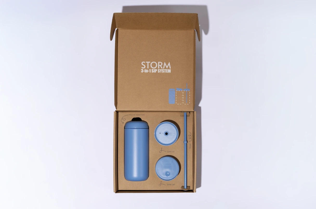 Storm 3-in-1 Sip System Haze Blue 16oz