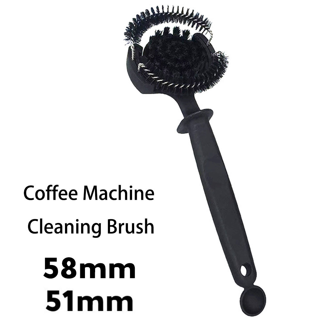 Coffee grouphead brush cleaning tool black multi-size